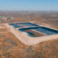 An aerial view of produced water ponds constructed by Martin Water in Lenorah, Texas. Credit: Julian Mancha for The Texas Tribune/Inside Climate News