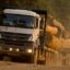 Trucks hauling cut timber in Brazil legally must have license tags visible on the ends of the logs. The driver of this truck, on the Transgarimpeira, near Itaituba, confirmed that his load of hardwoods is illegal and without the required tags. Credit: Larry C. Price