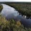 The Cape Fear River has been contaminated with forever chemicals, such as PFAS and 1,4-Dioxane from industrial dischargers upstream. Credit: Mark Wilson/Getty Images