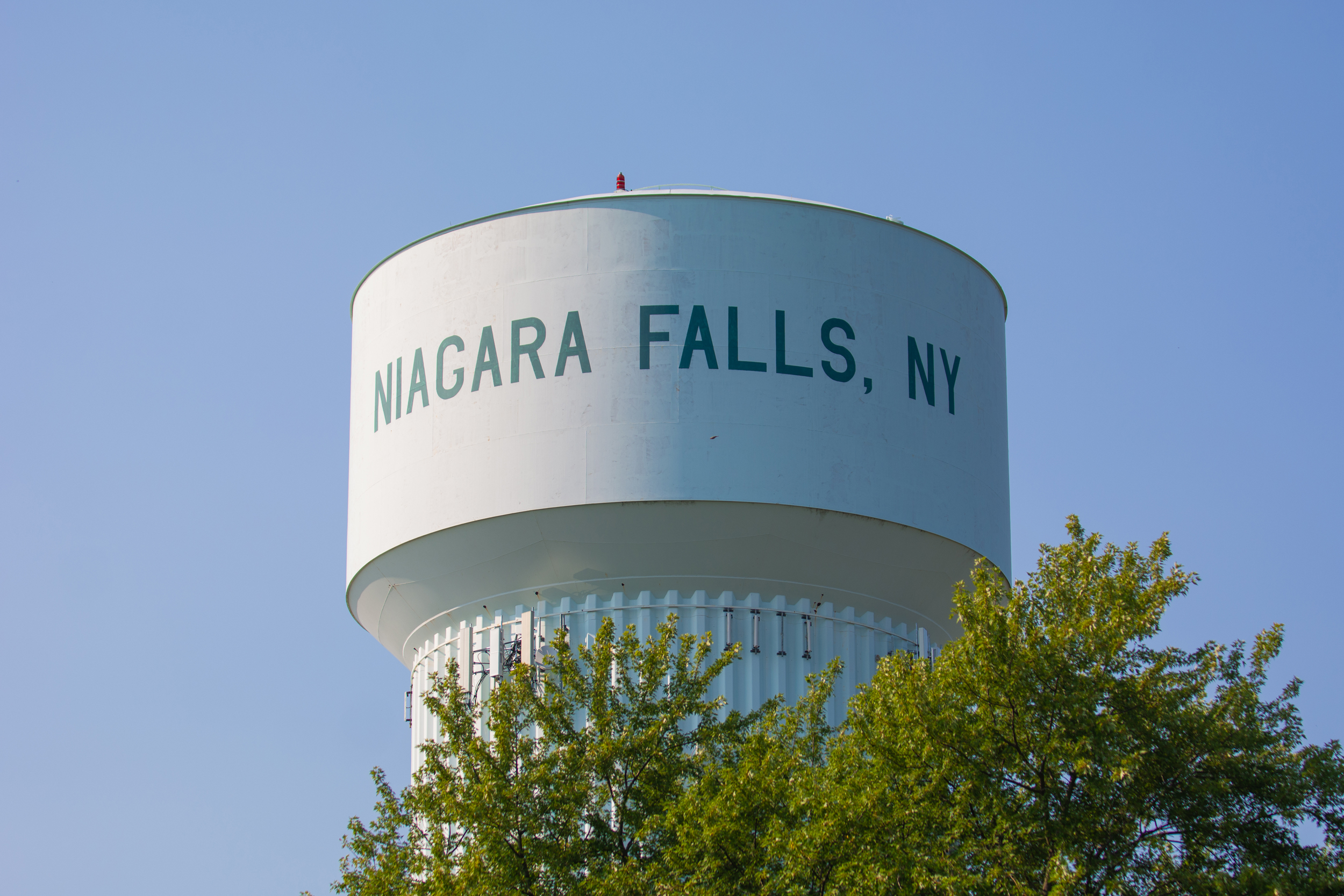 Once a hub of chemical manufacturing, Niagara Falls fell on hard times decades ago and hasn't recovered. Credit: Emyle Watkins/WBFO