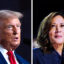 Former President Donald Trump and Vice President Kamala Harris are set to debate on Tuesday night. Credit: Spencer Platt/Getty Images and Melina Mara/The Washington Post