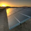 A view of utility-scale solar panels on public land in the California desert. Credit: Tom Brewster/Bureau of Land Management